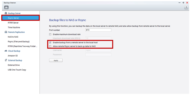 تنظیم Replication Remote در کیونپ NAS