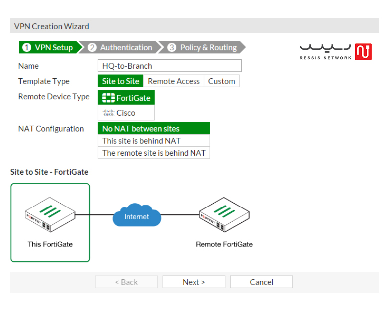 آموزش راه اندازی IPsec-VPN بر روی فورتی گیت با FortiClient